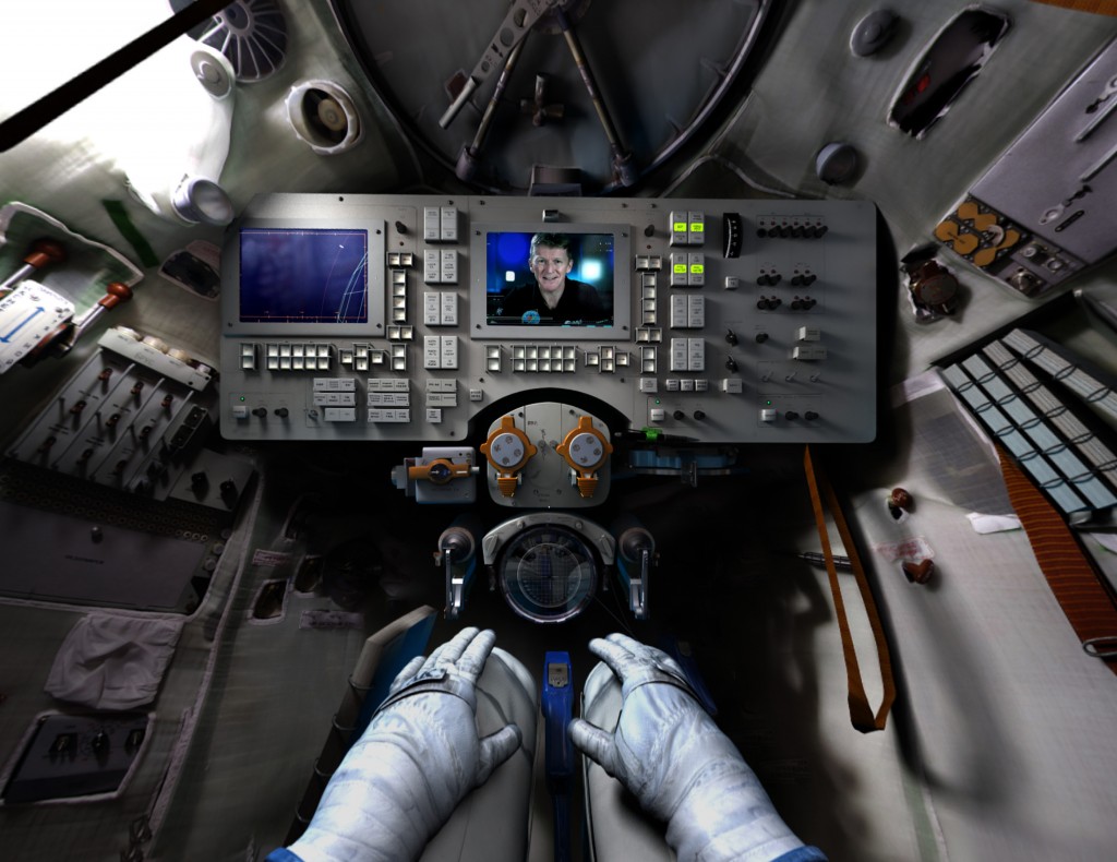 View from Space Descent VR with Tim Peake © Science Museum