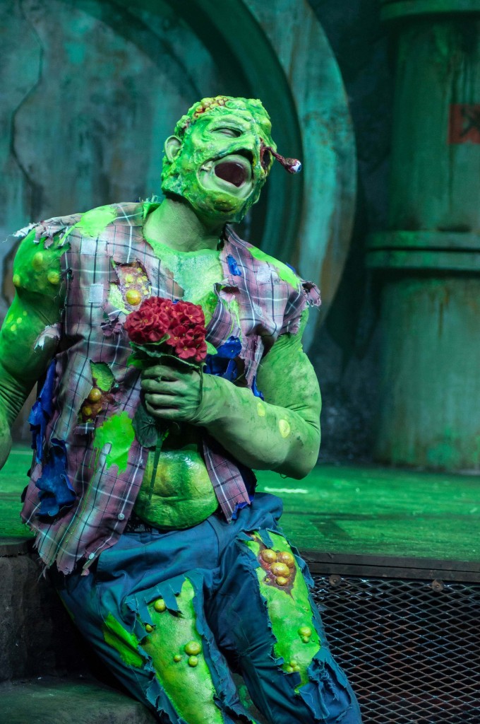 THE TOXIC AVENGER THE MUSICAL 13 Mark Anderson as Toxie Photo Irina Chira